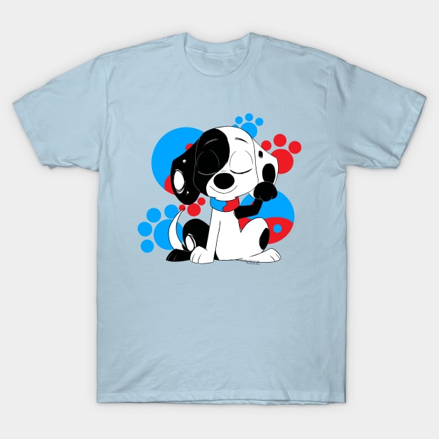 Deepak Dalmatian T-Shirt by SteampunkSeahorse